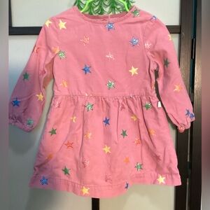 Stella McCartney long sleeves shiny dress. Size 24 mo